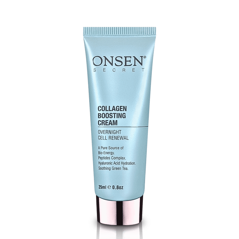Onsen Secret Dual-Peptide Expression Line Cream Moisturizers Light Steel Blue 25ml