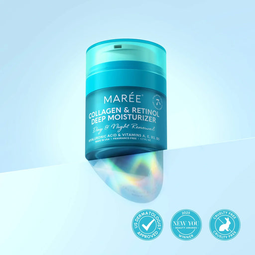 Maree Retinol & Collagen Anti-Age Cream Light Cyan 1 item - Complete your routine,2 items - Good choice,3 items - Best price