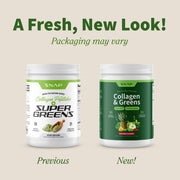 Snap Supplements Collagen & Greens Light Gray