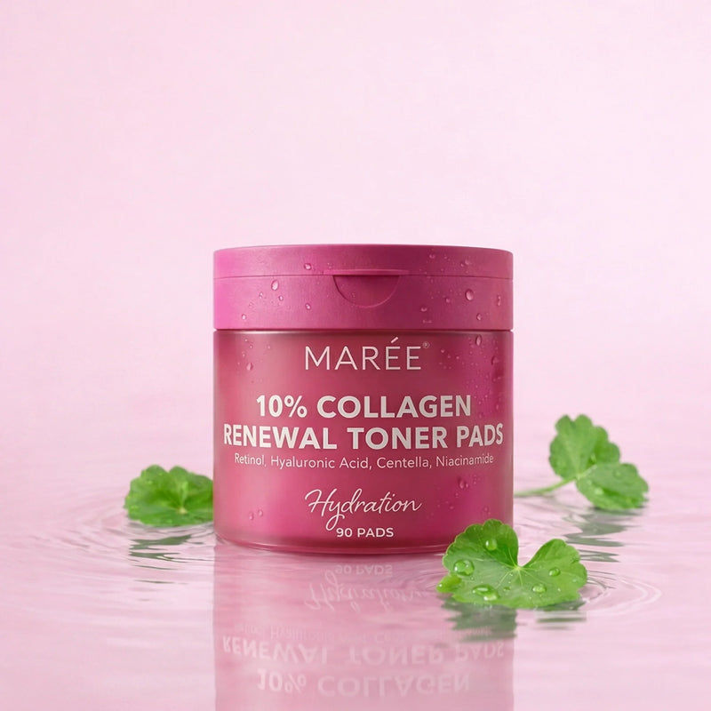 Maree Collagen & Retinol Toner Pads Misty Rose 1 item - Complete your routine,2 items - Good choice,3 items - Best price