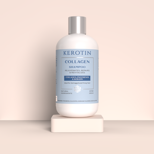 Kerotin Collagen Shampoo Shampoo Antique White