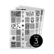 UberChic Beauty Collection 13 Stamping Plate Black