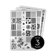 UberChic Beauty Collection 16 Stamping Plate Black
