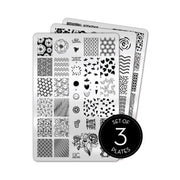 UberChic Beauty Collection 19 Stamping Plate Black
