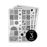 UberChic Beauty Collection 20 Stamping Plate Black