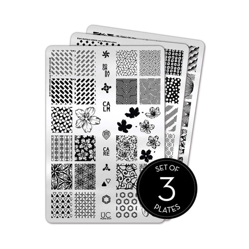 UberChic Beauty Collection 23 Stamping Plate Black