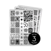 UberChic Beauty Collection 25 Stamping Plate Light Gray