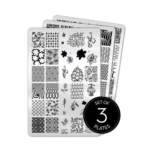 UberChic Beauty Collection 26 Stamping Plate Black
