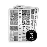UberChic Beauty Collection 27 Stamping Plate Black
