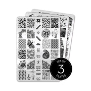 UberChic Beauty Collection 03 Stamping Plate Black