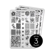 UberChic Beauty Collection 04 Stamping Plate Black