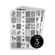 UberChic Beauty Collection 05 Stamping Plate Black