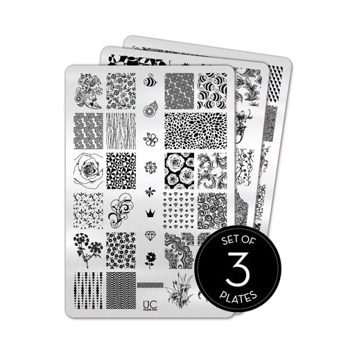 UberChic Beauty Collection 05 Stamping Plate Black