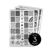 UberChic Beauty Collection 09 Stamping Plate Black
