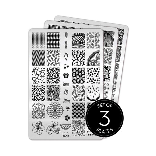 UberChic Beauty Collection 09 Stamping Plate Black