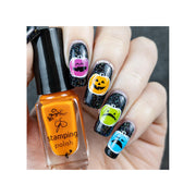 UberChic Beauty Halloween-03 Stamping Plate Gray