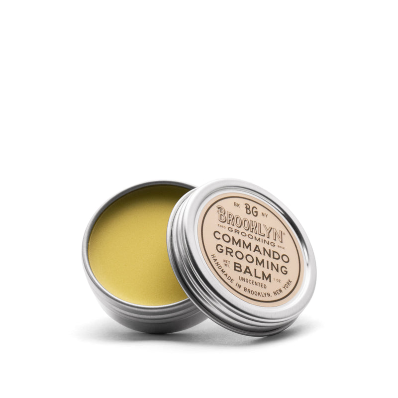Brooklyn Grooming Commando Grooming Balm (Formerly Beard Balm) Beard balm Light Gray 1 OZ. (TRAVEL),2 OZ. (FULL)