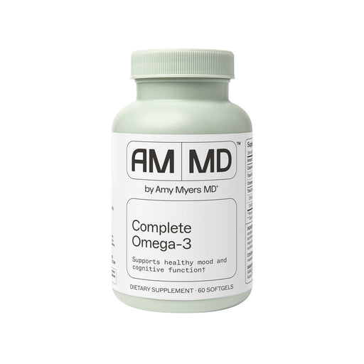 AMMD Complete Omega-3 Softgels Supplement White Smoke