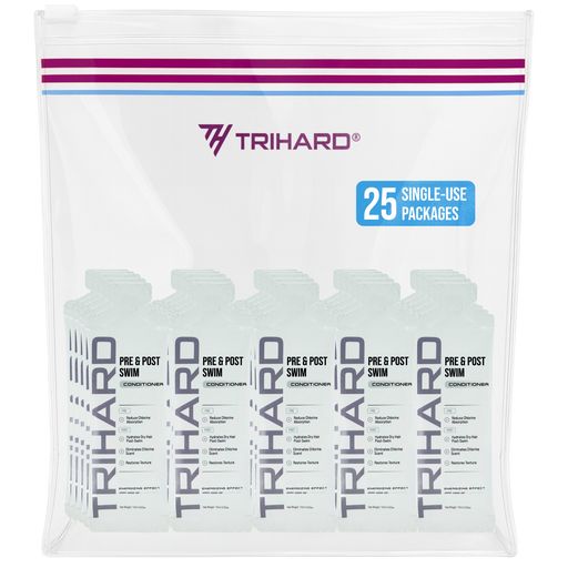 TRIHARD Travel Kit  - Pre & Post Swim Conditioner Pool Kit Lavender Pool Kit
