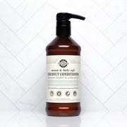 Rustic Strength Coconut Conditioner | Mama + Baby Safe Conditioner White Smoke 16 oz Plastic