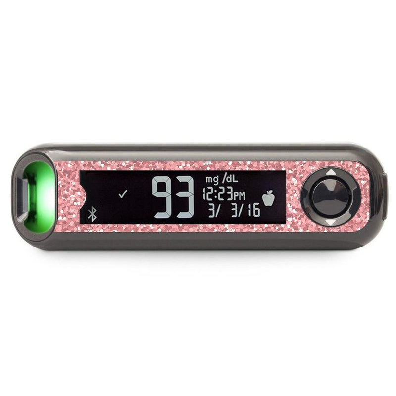 Peelz Confetti for Bayer Contour© Next One Glucometer Peelz/Stickers Black