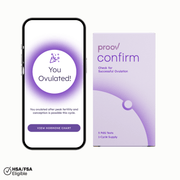 Proov Confirm Ovulation PdG Test Kit progesterone > progesterone test > fertility test White Smoke 1 Cycle Pack,2 Pack - $25.00  Per Kit,3 Pack - $21.66  Per Kit