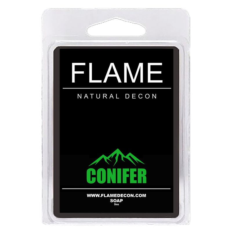 FLAME Natural Decon Soap Black OG / 5 oz Bar,Riptide / 5 oz Bar,Conifer / 5 oz Bar,Unscented / 5 oz Bar