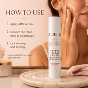 Glimmer Goddess® Organic Skin Care Organic Copper Peptide Moisturizer – Firming & Smoothing Moisturizers Bisque