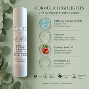 Glimmer Goddess® Organic Skin Care Organic Copper Peptide Moisturizer – Firming & Smoothing Moisturizers Gray