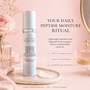 Glimmer Goddess® Organic Skin Care Organic Copper Peptide Moisturizer – Firming & Smoothing Moisturizers Misty Rose