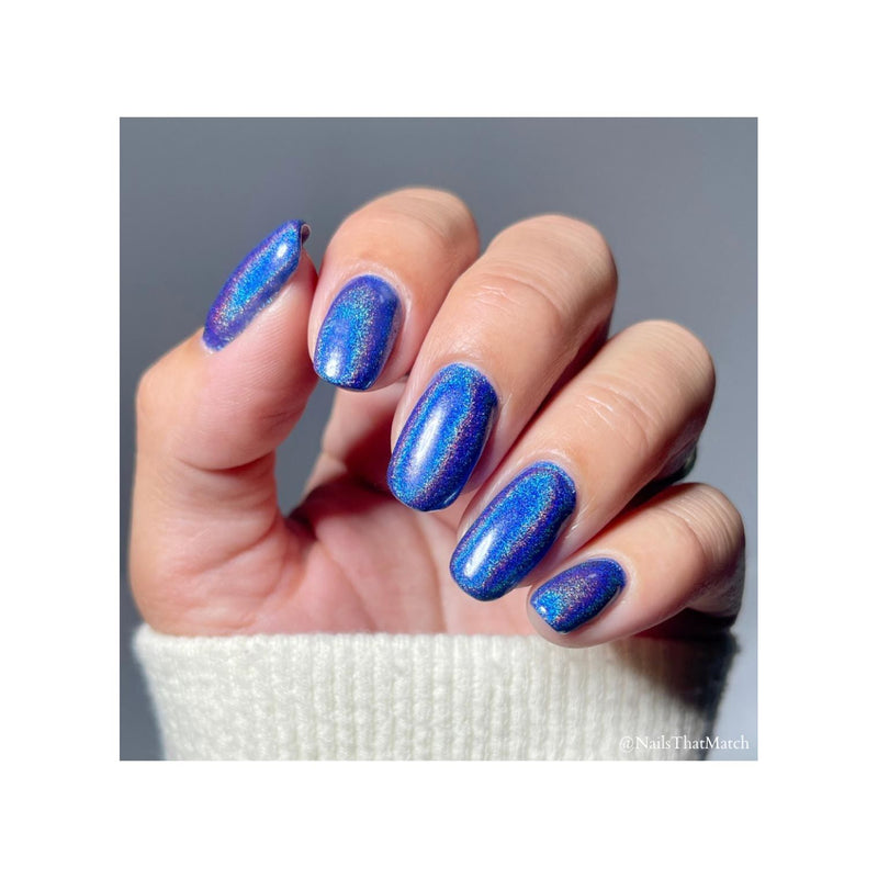 UberChic Beauty All Holo's Eve - Holographic Polish Regular Polish Rosy Brown