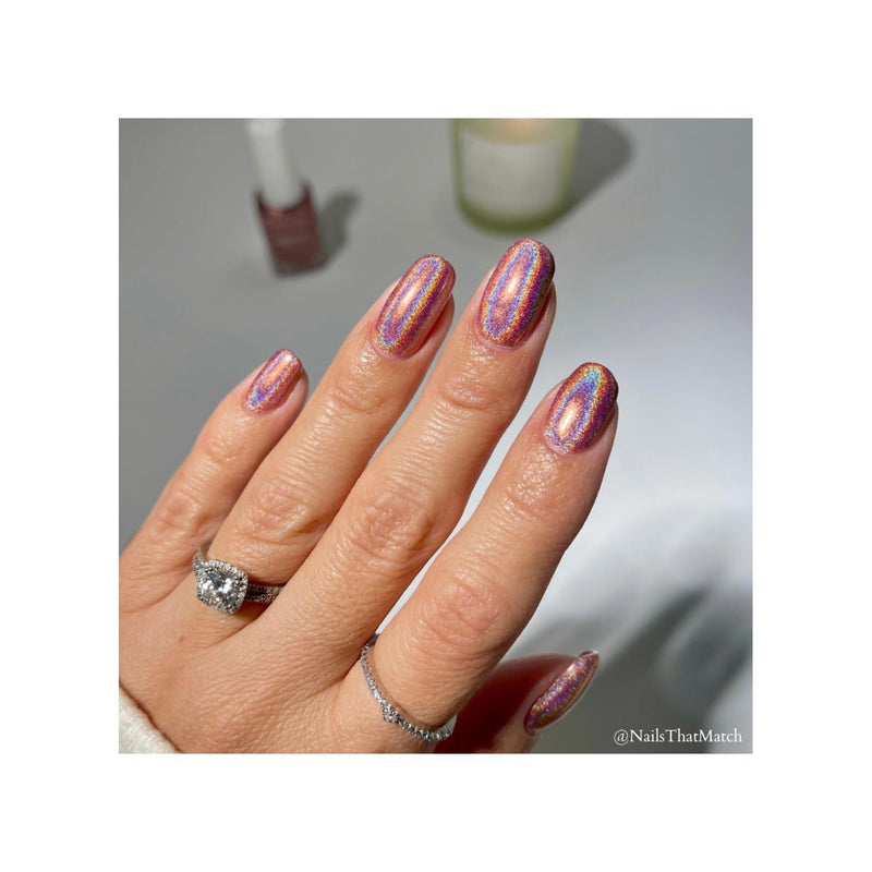 UberChic Beauty Rose Gold - Holographic Polish Regular Polish Rosy Brown