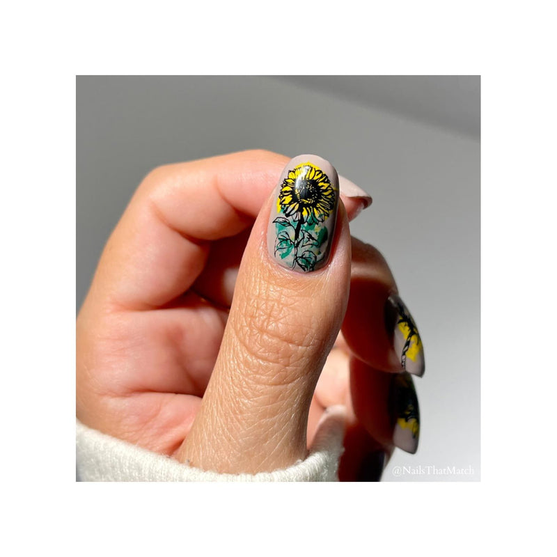 UberChic Beauty What A Wonder-Fall World Stamping Plate Rosy Brown