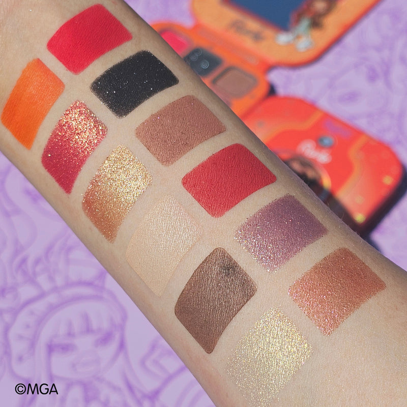 Rude Cosmetics Bratz Sasha Eyeshadow Palette - Bunny Boo Eyeshadow Palettes Rosy Brown