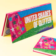Rude Cosmetics United Shades of Glitter -  21 Pressed Glitter Eyeshadow Palette Eyeshadow Palette Beige United Shades of Glitter