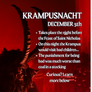 Brigid Trading Company Krampusnacht Soy Wax Candle - Merlot Wine, Autumn Spices, Citrus, Figs, and Bonfire Smoke Premium Scented Candle Dark Red 7oz amber jar,3oz pewter tin