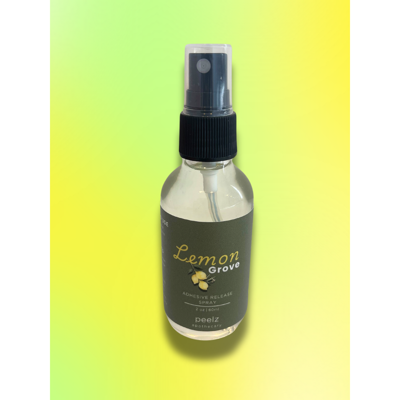 Peelz Lemon Grove Adhesive Release Spray Body Sprays and mists Khaki