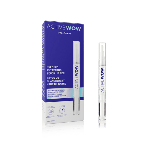 Active Wow Premium Teeth Whitening Pen AW Oral Care Black 1-Pack