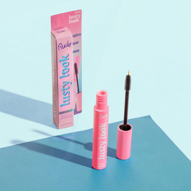 Rude Cosmetics Lusty Look Lash Serum Treatments & Serums Light Cyan Lusty Look Lash Serum