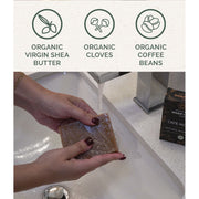 Chagrin Valley Soap & Salve Shampoo Bar: Cafe Moreno Shampoo Bar Seashell Full Bar 5.6 oz,Travel Size Bar 1.7 oz