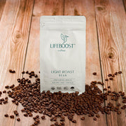 Lifeboost Coffee Optimist Light Roast Light Roast Tan Whole Bean / 1,Whole Bean / 3,Whole Bean / 6,Ground / 1,Ground / 3,Ground / 6