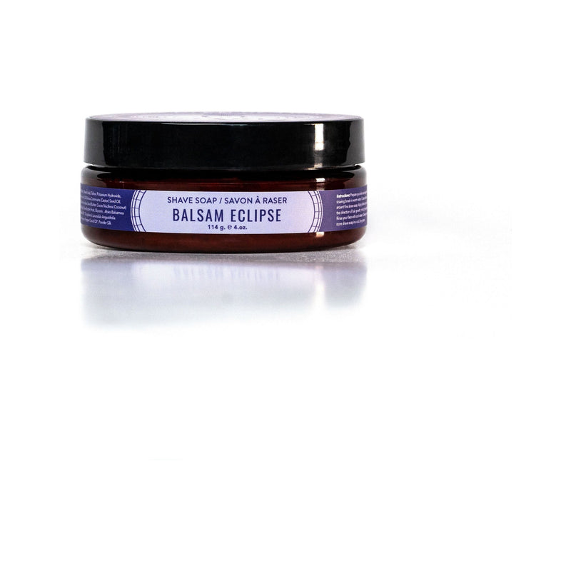 Educated Beards Educated Beards Balsam Eclipse Shave Soap 4 oz Shave Soap Black