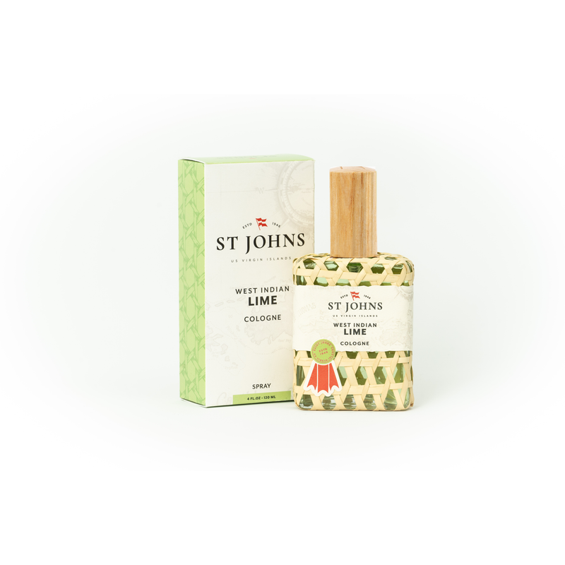 St Johns Fragrance Co LLC™ 4 Ounce Cologne / Aftershave White Smoke Bay Rum Cologne/After Shave / 4 oz Splash,West Indian Lime Cologne / 4 oz Spray,77 Cologne / 4 oz Spray,Vetiver Cologne / 4 oz Spray,Bay Rum / 4oz Spray,Madras / 4oz Spray