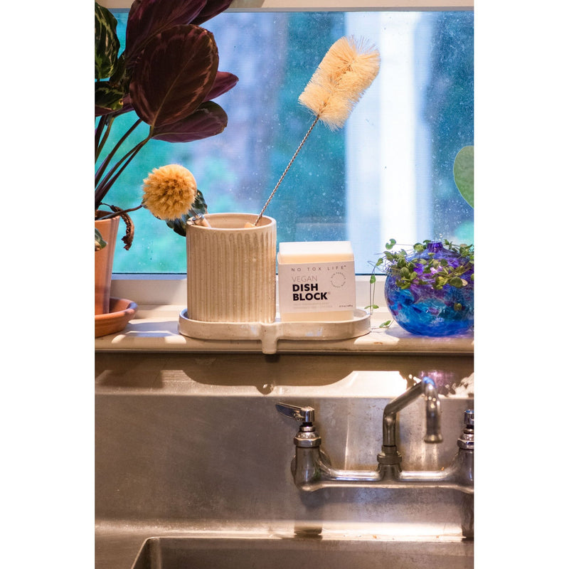 No Tox Life DISH BLOCK® solid dish soap - Huge bar (22.5 oz | 638g) - No Tox Life® Home & Kitchen Dim Gray
