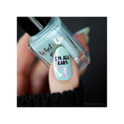 UberChic Beauty Corgi Love Stamping Plate Gray