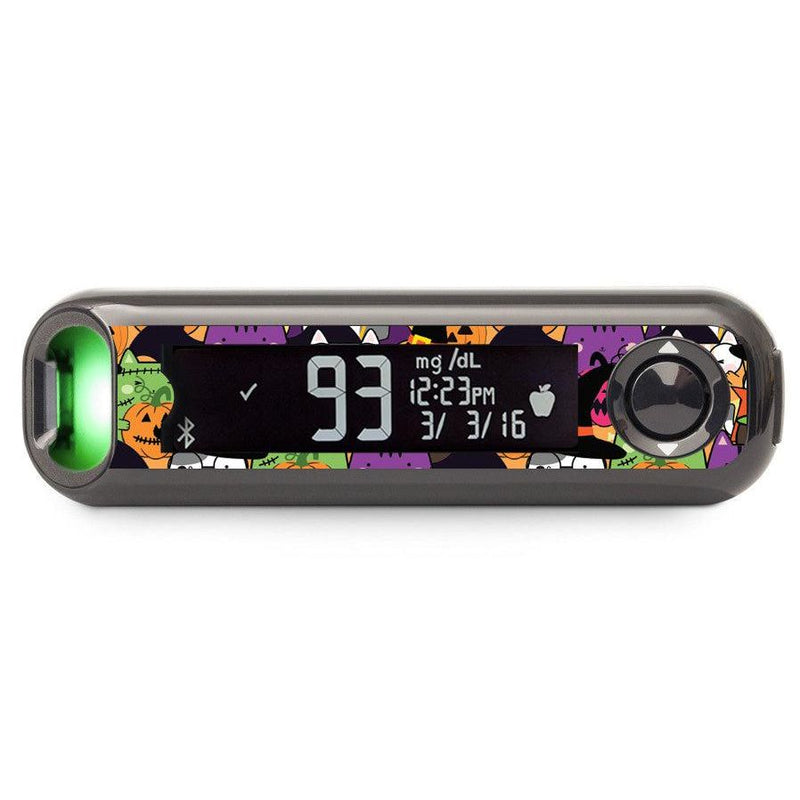 Peelz Costume Cats Bayer Contour© Next One Glucometer Peelz/Stickers Black