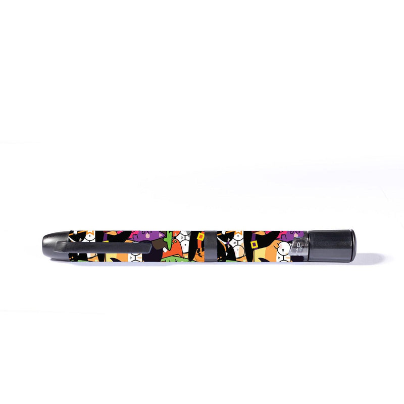 Peelz Costume Cats InPen - Smart Insulin Pen Peelz/Stickers White Smoke