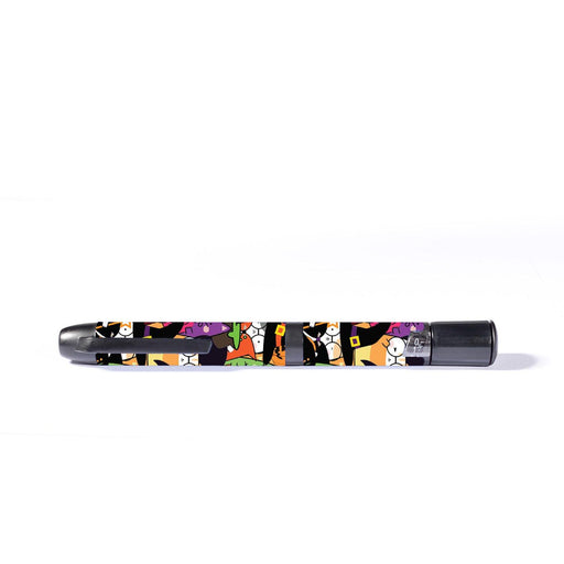 Peelz Costume Cats InPen - Smart Insulin Pen Peelz/Stickers White Smoke