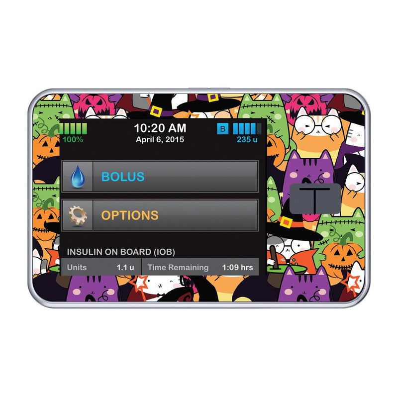 Peelz Costume Cats for Tandem t:slim Peelz/Stickers Black