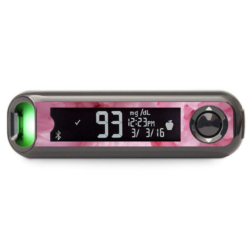 Peelz Cotton Candy Bayer Contour© Next One Glucometer Peelz/Stickers Black